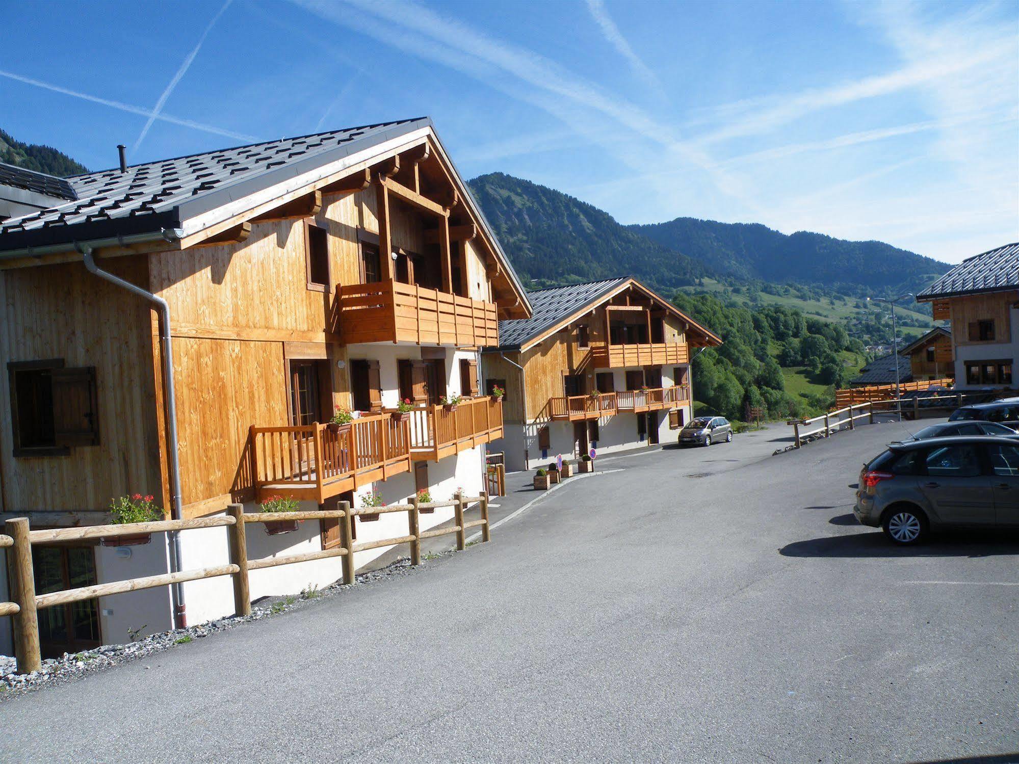 Residence Nemea Les Chalets Des Evettes Flumet Exterior foto