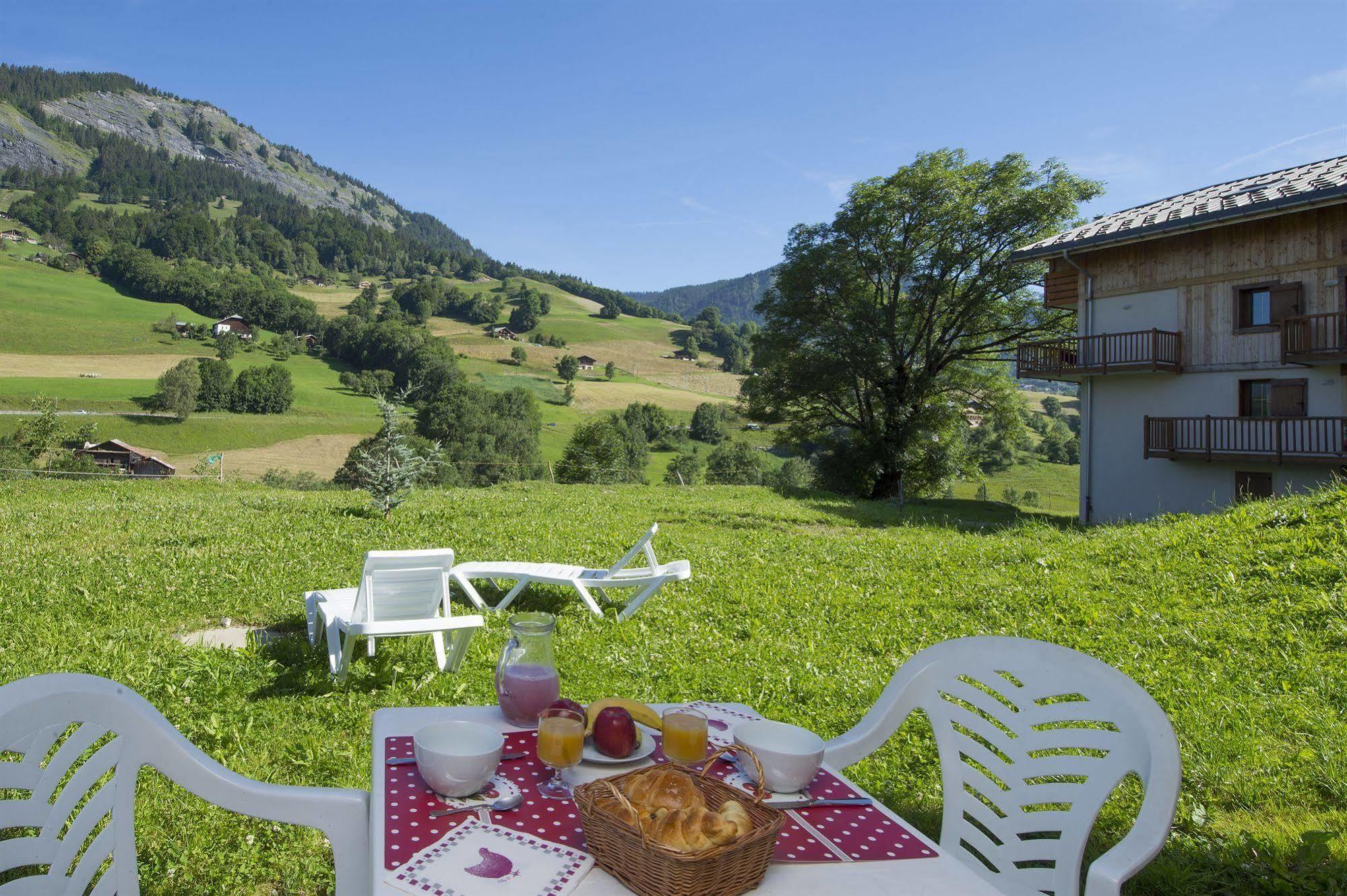 Residence Nemea Les Chalets Des Evettes Flumet Exterior foto
