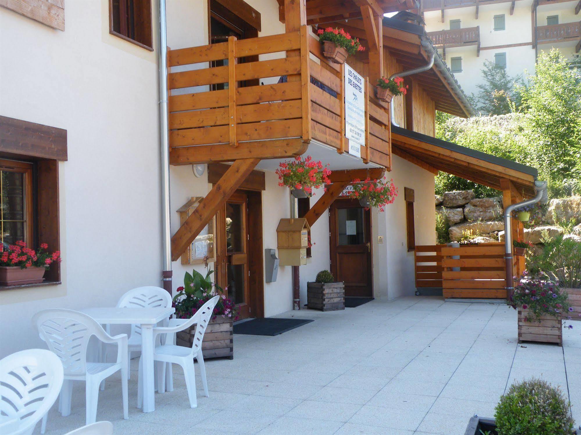 Residence Nemea Les Chalets Des Evettes Flumet Exterior foto