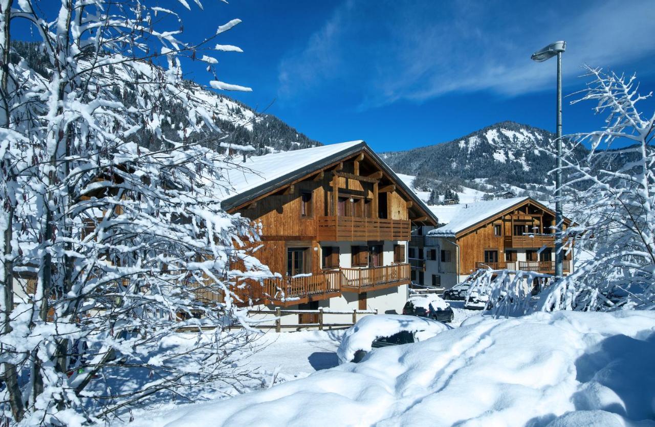 Residence Nemea Les Chalets Des Evettes Flumet Exterior foto
